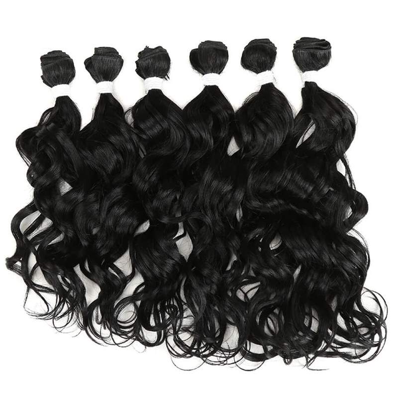 Deep Wave Bundles Hair Weave Bundles 6 Pieces