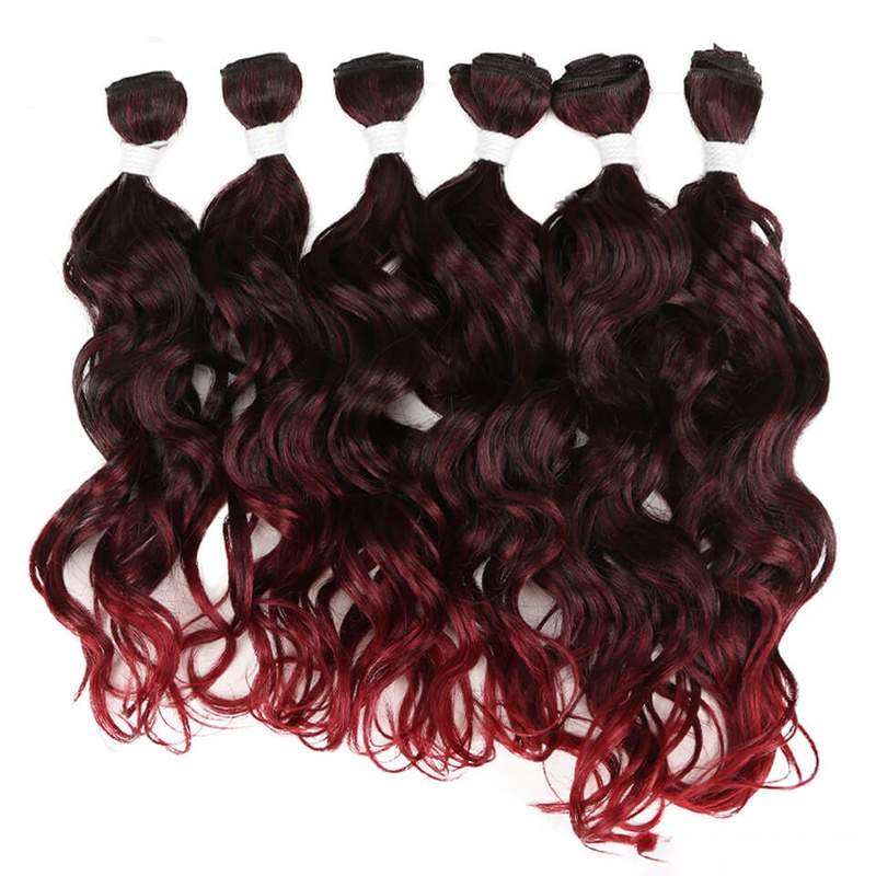 Deep Wave Bundles Hair Weave Bundles 6 Pieces