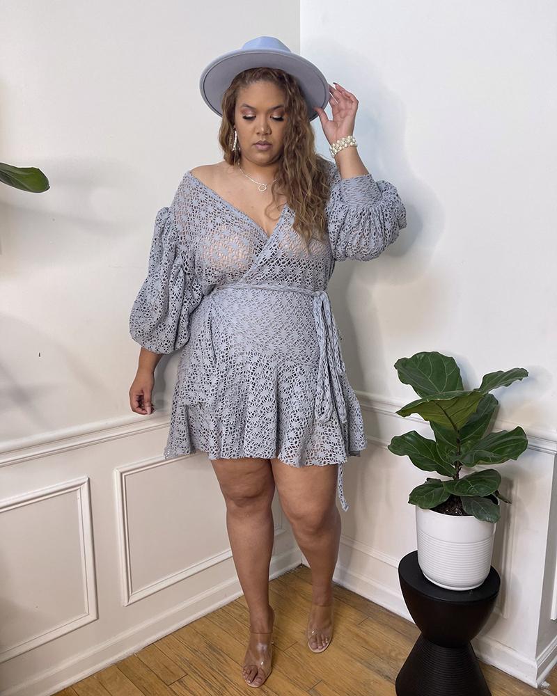 Mara Flounce Dress