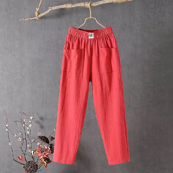 Women Casual Straight Loose Pants