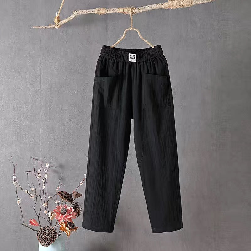 Women Casual Straight Loose Pants