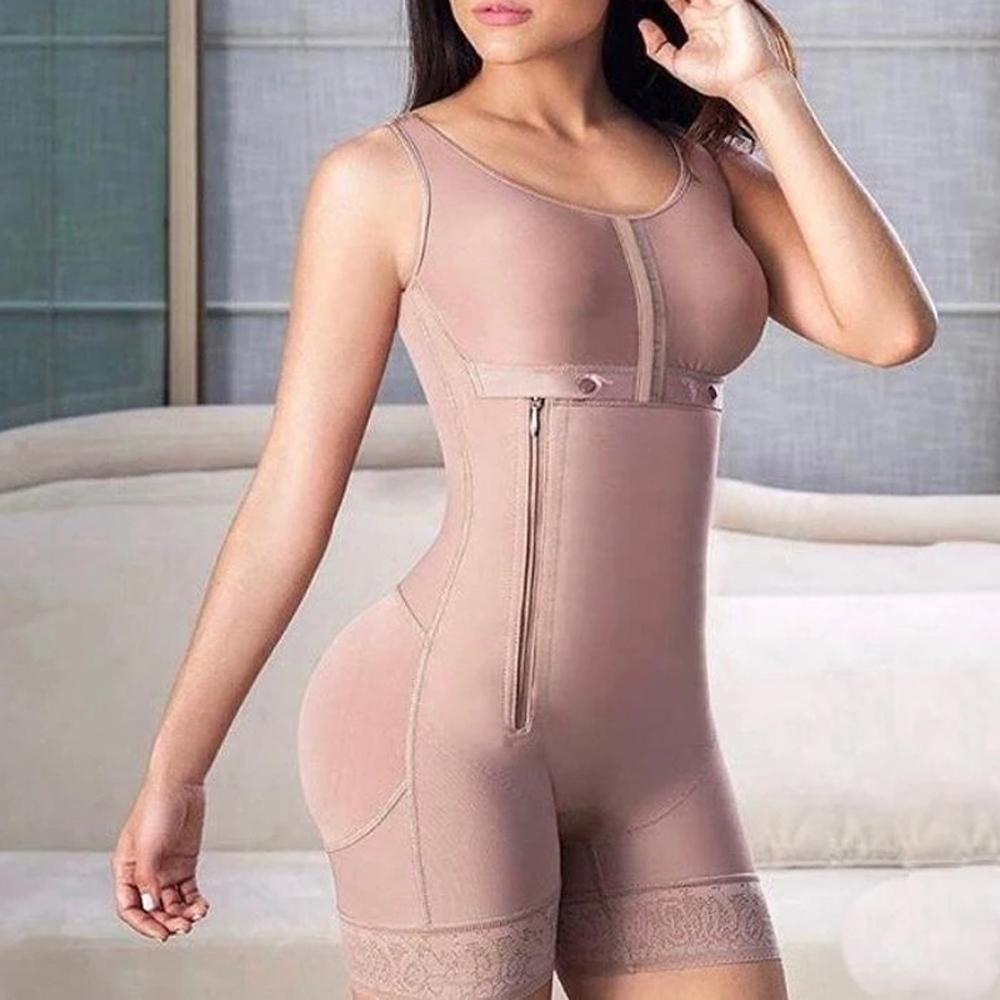 Women Side Zipper Adjustable Breast Support Shaperwear