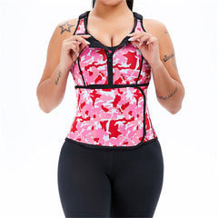 Fashion Camouflage Neoprene Velcro Sports Waist