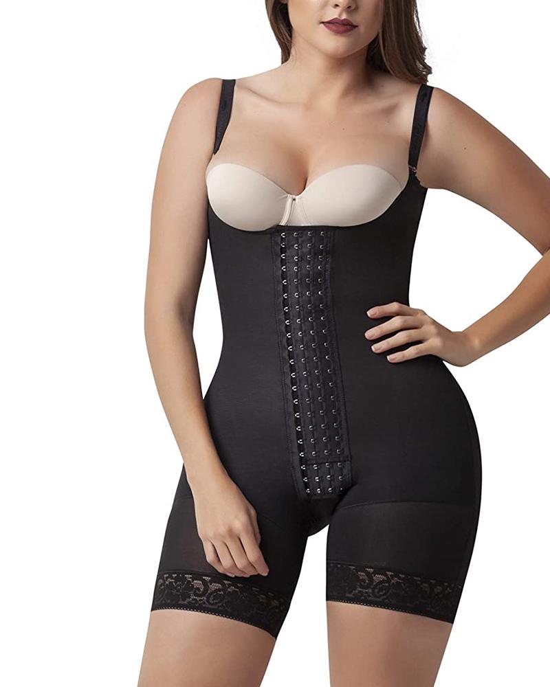 Women Open Bust Bodysuit