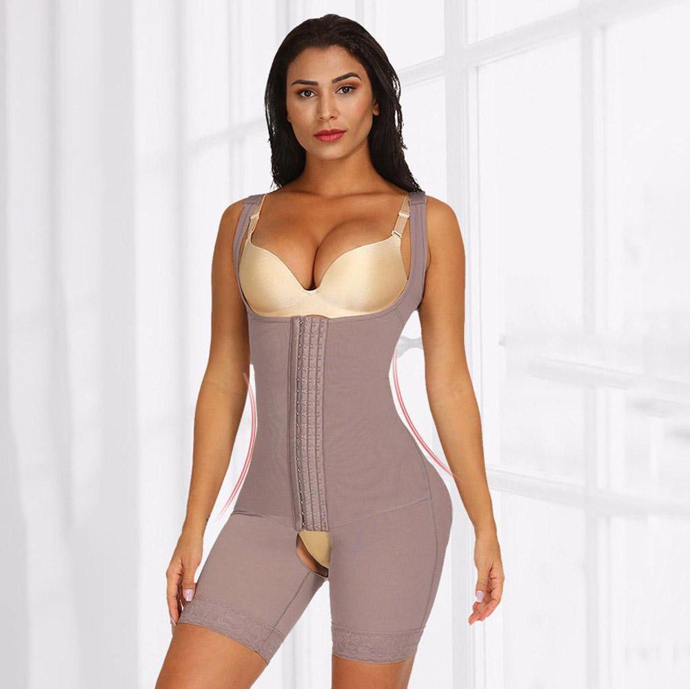 Women Tummy Breasted Open Bodysuit