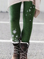 Plus size thick warm leggings Casual Cotton Pants