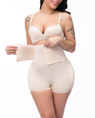 Women Sponge Cushion Flat Angle Solid Color Bodysuit