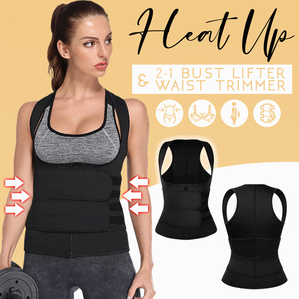 HeatUp 2-in-1 Bust Lifter & Waist Trimmer