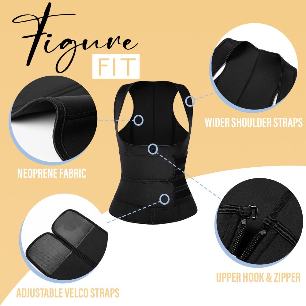 HeatUp 2-in-1 Bust Lifter & Waist Trimmer