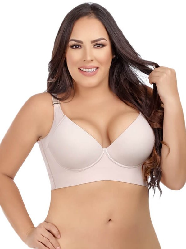 No More Pesky Bra Rolls - Side Compression Full Coverage Bra (Buy 1 Get 1 Free)