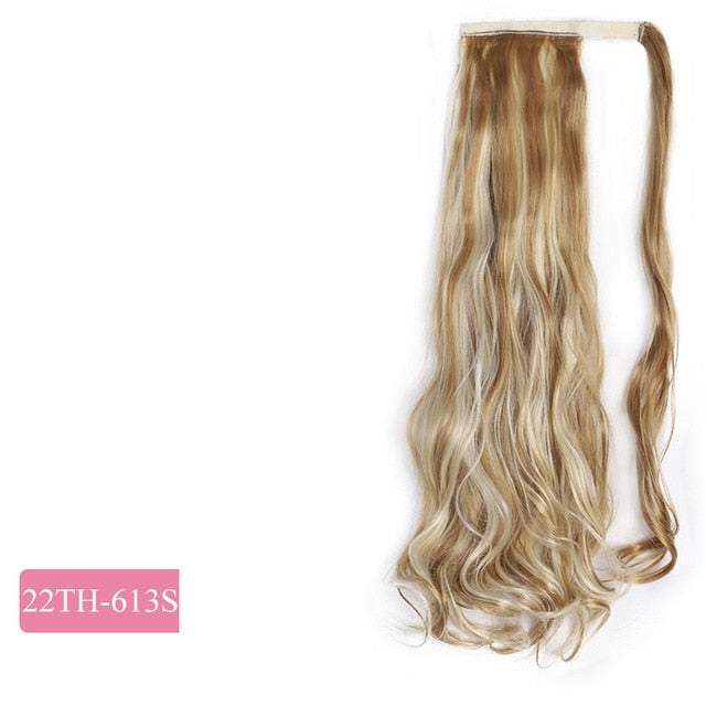 Long Silky Straight Clip In Synthetic Wig