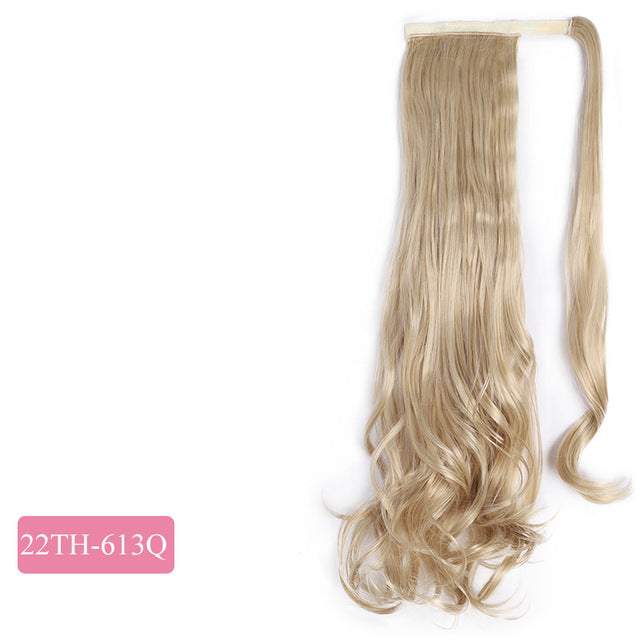 Long Silky Straight Clip In Synthetic Wig