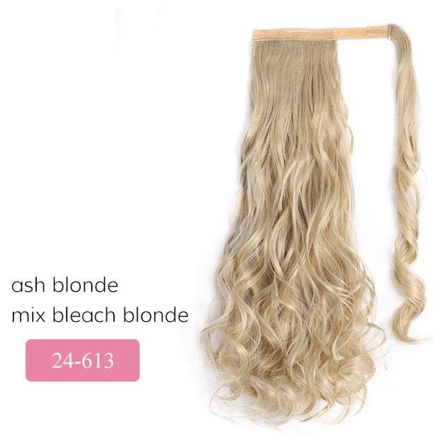 Long Silky Straight Clip In Synthetic Wig