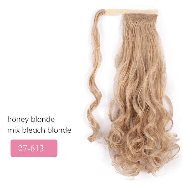 Long Silky Straight Clip In Synthetic Wig