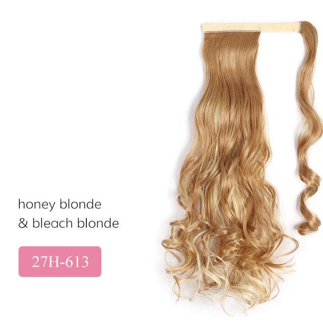 Long Silky Straight Clip In Synthetic Wig