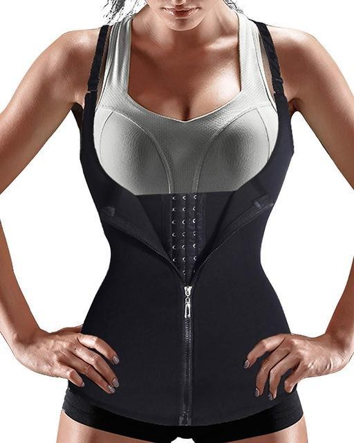 Waist Trainer Zipper Corset