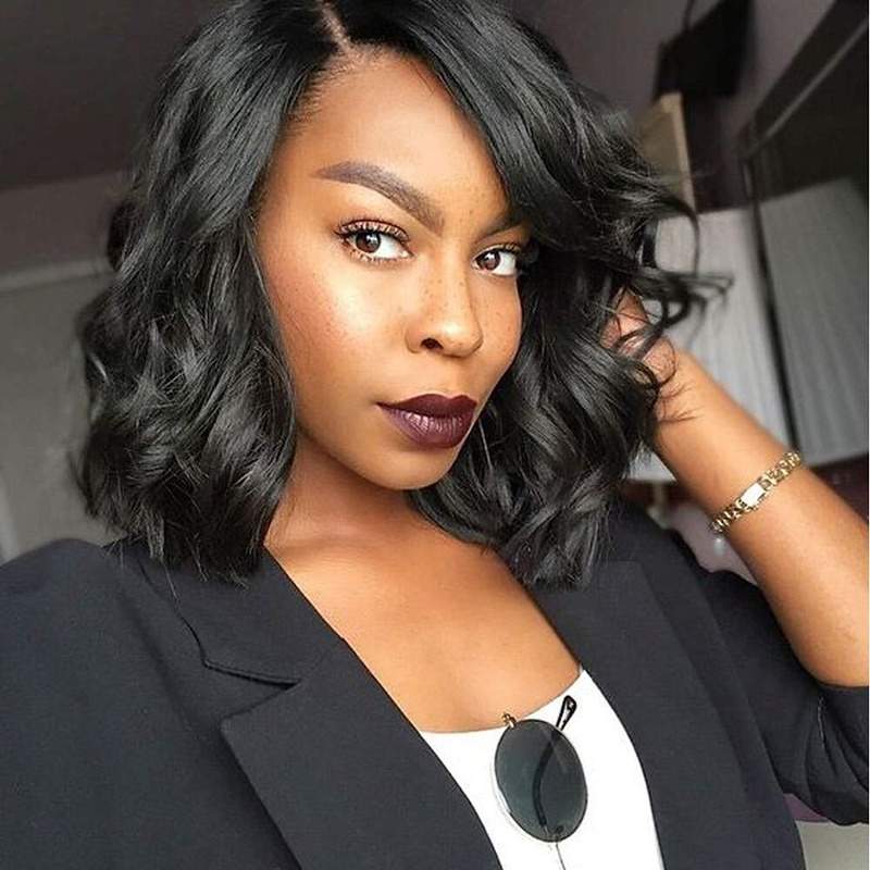 Lace Natural Wave Wig For Women
