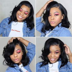Lace Natural Wave Wig For Women
