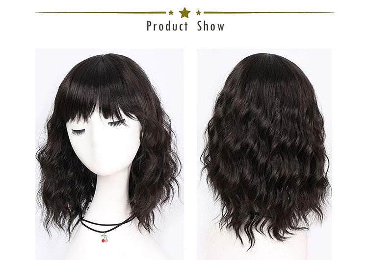 Synthetic Short Wigs With Cosplay Wigs