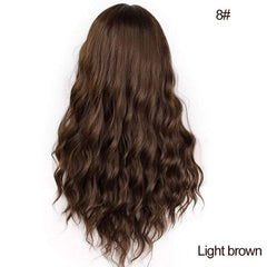 Synthetic Long Wavy Natural Wigs