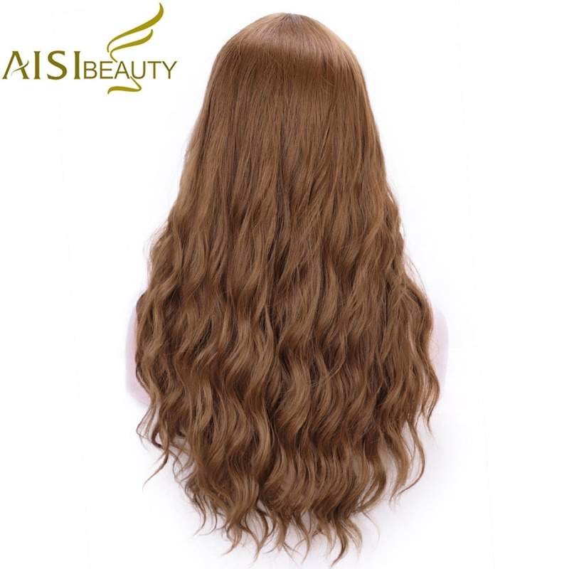 Synthetic Long Wavy Natural Wigs