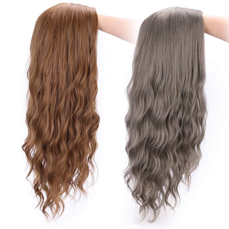 Synthetic Long Wavy Natural Wigs