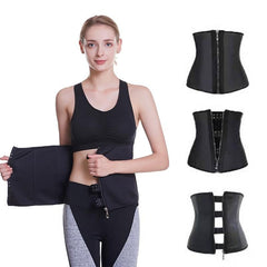 Waist Trainer Belt Body Shaper Zipper&Buckle