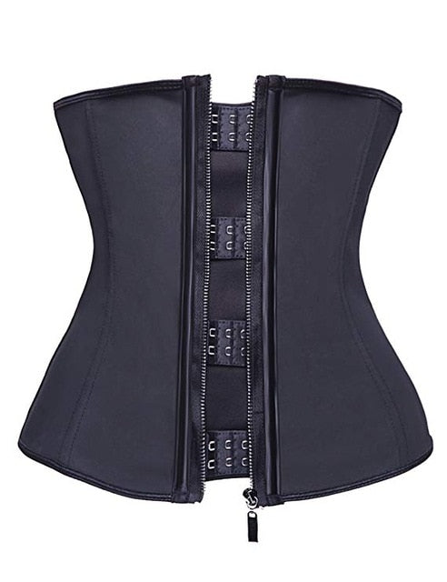 Waist Trainer Belt Body Shaper Zipper&Buckle