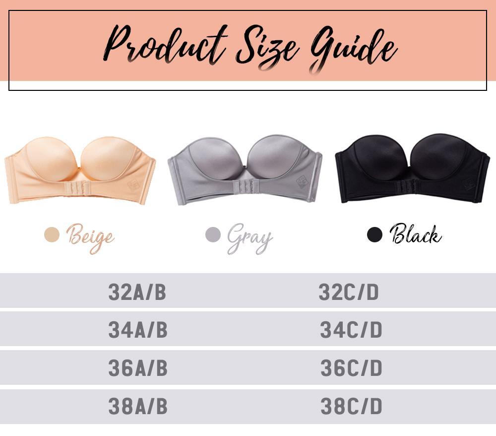 Stayup Strapless Front Buckle Lift Bra