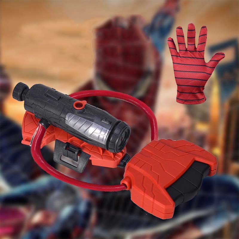 Children's Wristband Spiderman Water Gun Launcher Toys