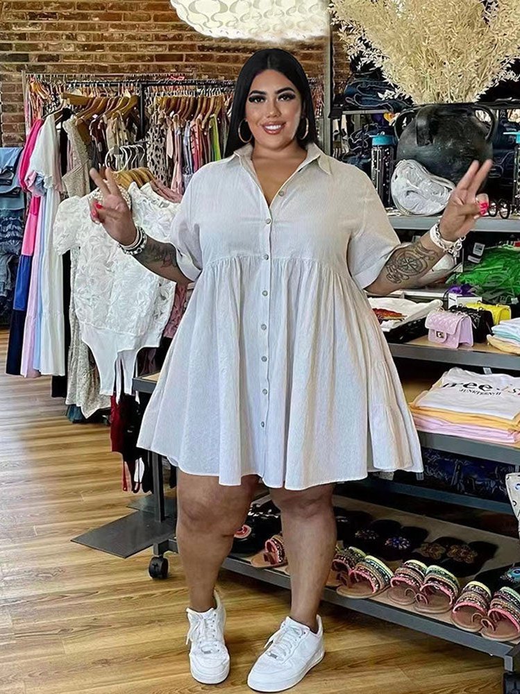 Madison Linen Tunic Dress