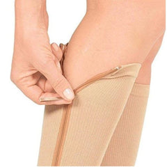 TC- ZipUp Calf Trim Compression Socks (2 pairs)